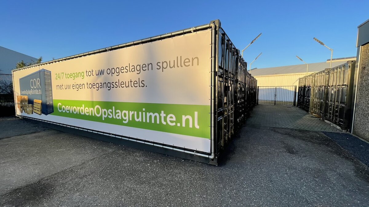 Tijdelijk aanzicht terrein Cor